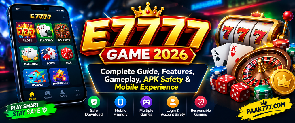 E7777 Game 2026 mobile gaming and APK guide