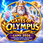 Gates of Olympus Game 2026 logo with Zeus and lightning-themed design