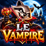 Le Vampire Slot game logo and branding