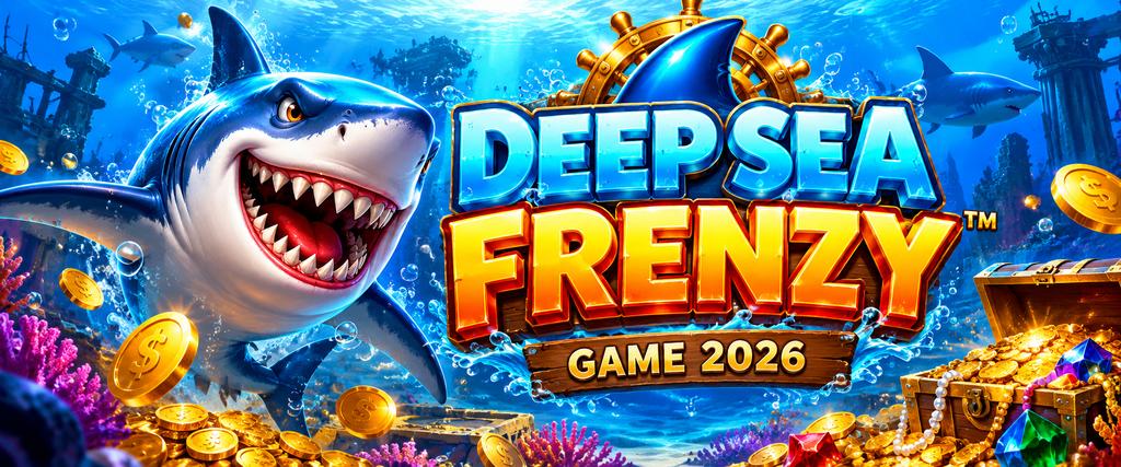 Deep Sea Frenzy Game 2026 underwater shark slot
